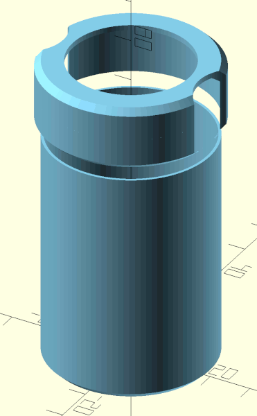 Render of the case