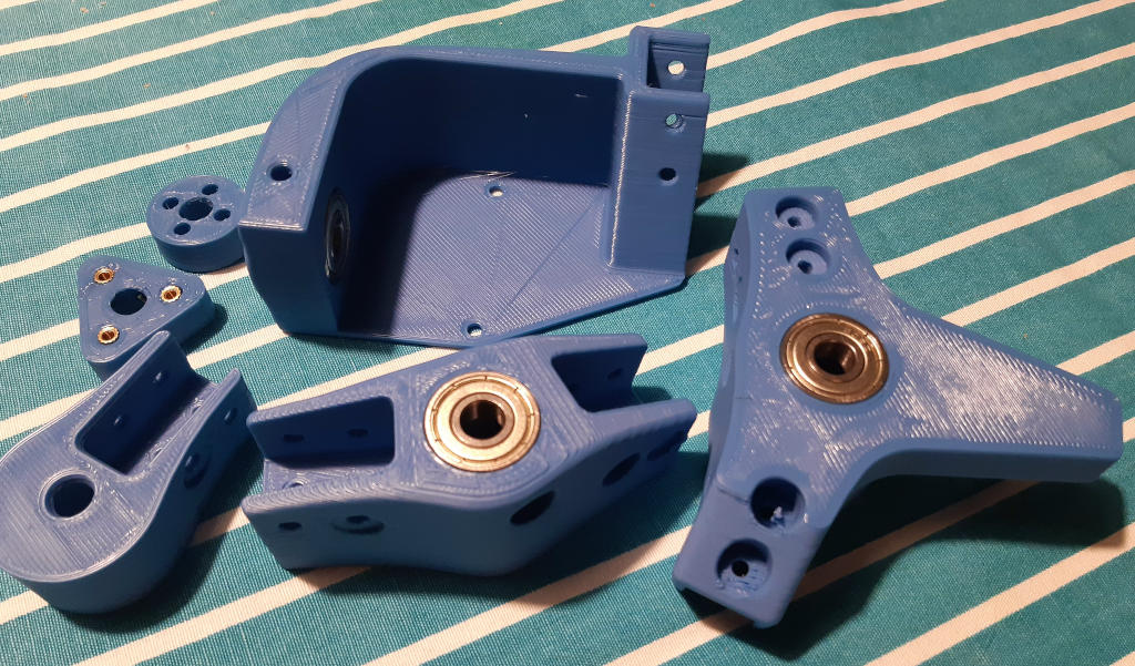 Rocker and bogie components