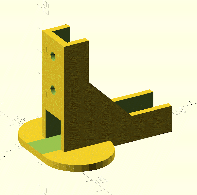 Corner mount